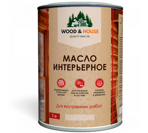 Заказать МАСЛО ИНТЕРЬЕРНОЕ WOOD & HOUSE в Череповце, Вологодская область